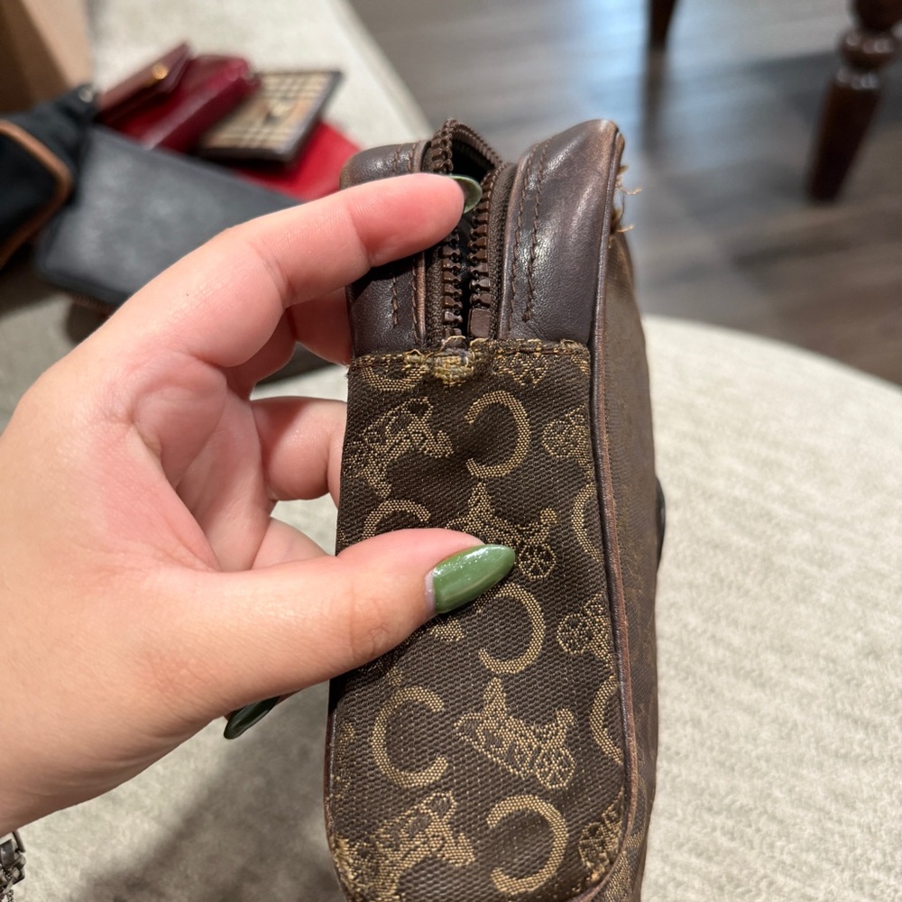 Celine Brown Monogram Toiletry Bag - image 6